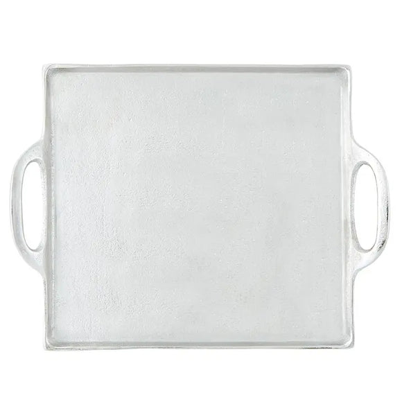 Large Silver Serving Tray