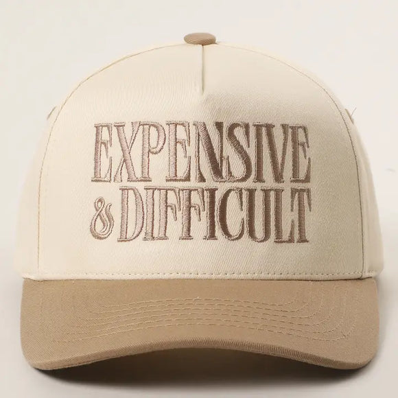 Expensive & DIfficult Hat- Tan