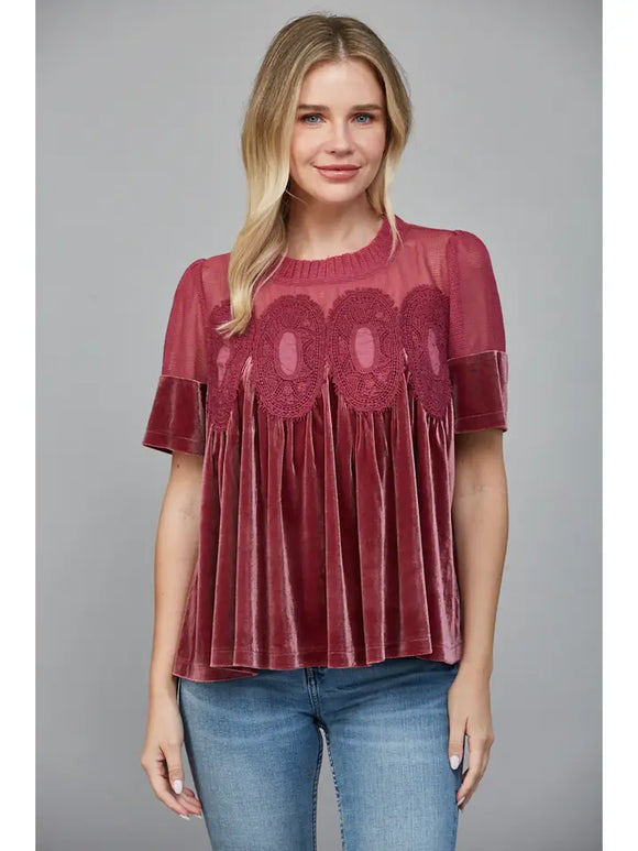 Woodland Rose Top