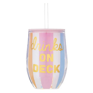 Drinks on Deck Tumbler