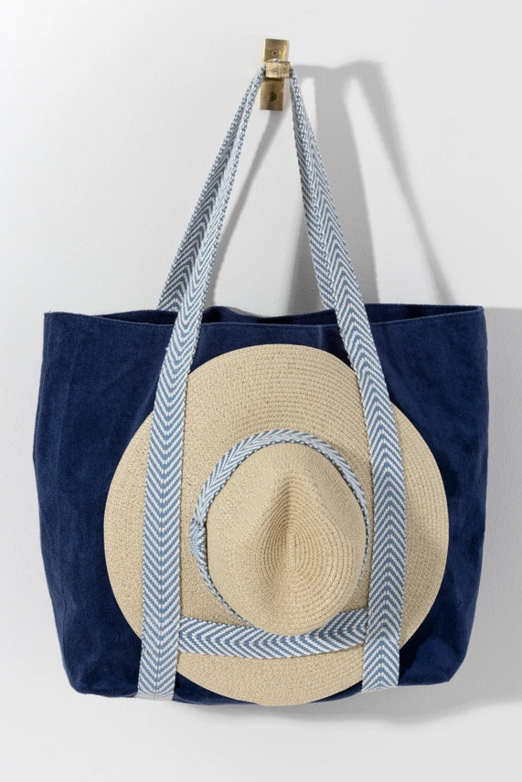 Sol Tote and Hat- Navy