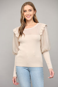 Juliet Sweater in Taupe
