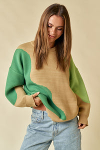 Gianna Green Sweater