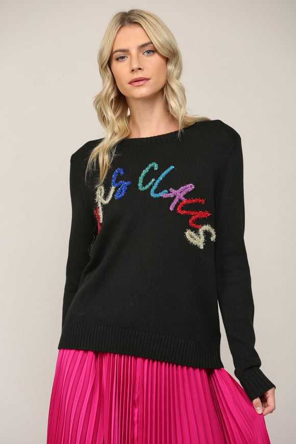 Scripted Mrs Clause Sweater