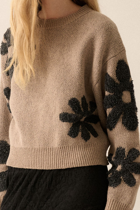 Santana Flower Sweater