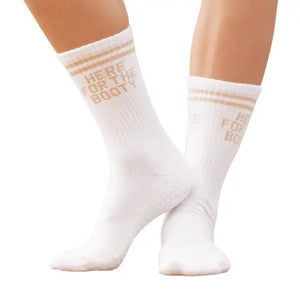 Here for the booty grip socks