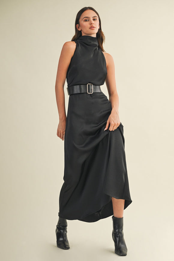 Dutton Ranch Dress in Black