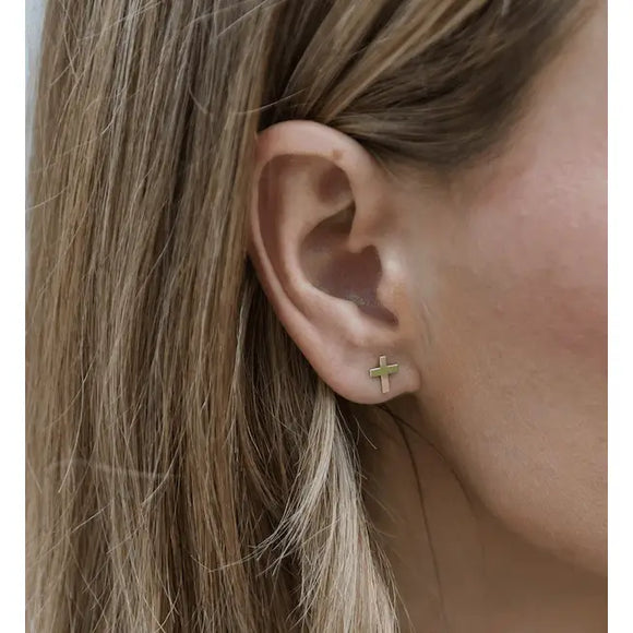 Classic Cross Earrings