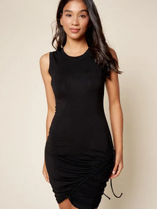 Zambia Ruched Knit Dress