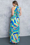 Bali Maxi Dress in Multi Color