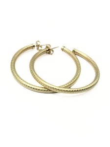 Bali 14K Gold Filled 34mm Earrings