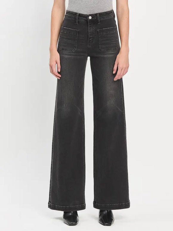 Engross Black Trouser Denim