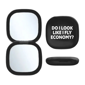 Led Compact Mirror (Black) - Fly Economy