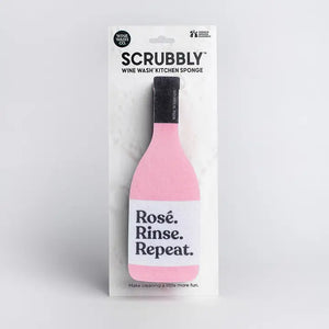 Rose Scrubbly Sponge