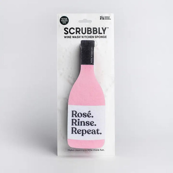 Rose Scrubbly Sponge