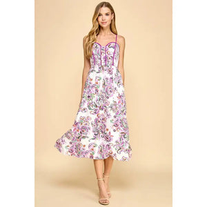 Paisley Park Midi Dress