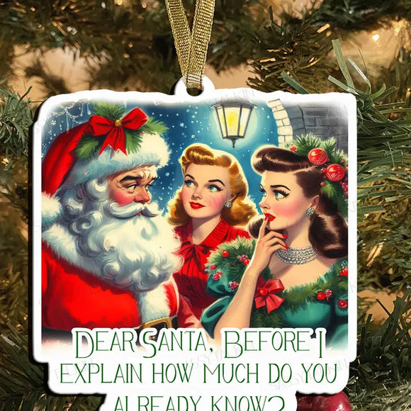 Dear Santa, Ornament