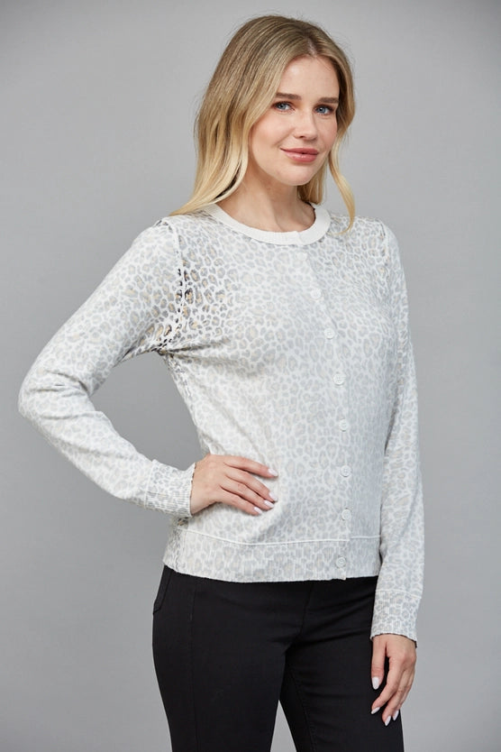 Cheetah Cami Cardigan
