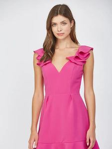 Kai in Pink Dress