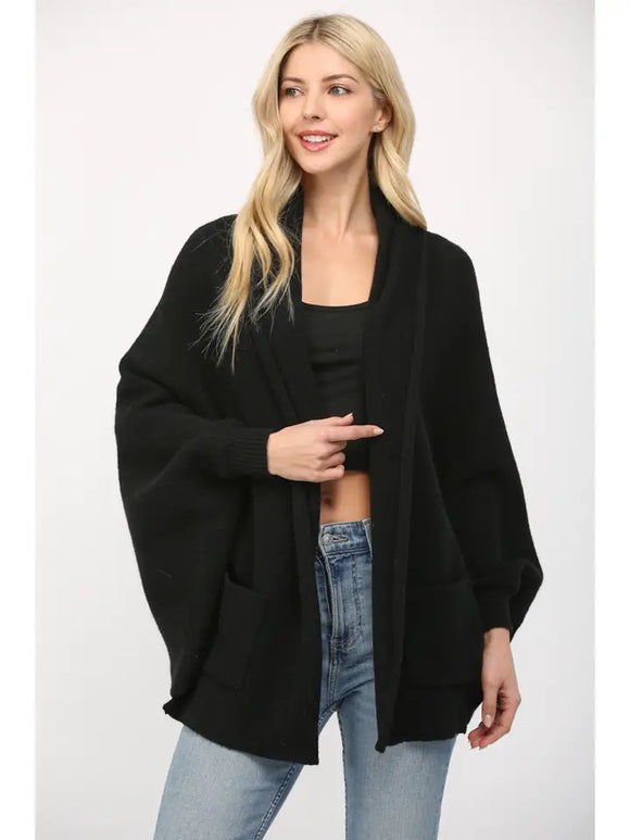 Stiles Cardigan in Black