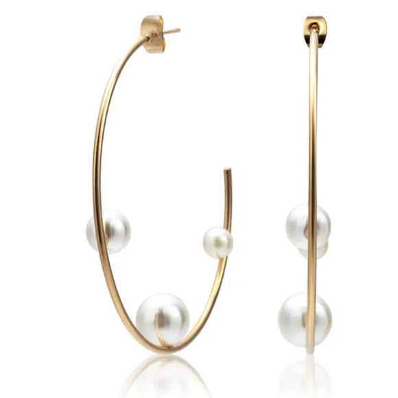 Allie Pearl Hoops