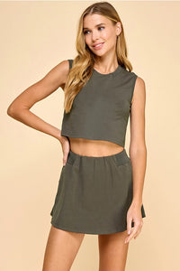 GI Jane Athleisure Skirt Set