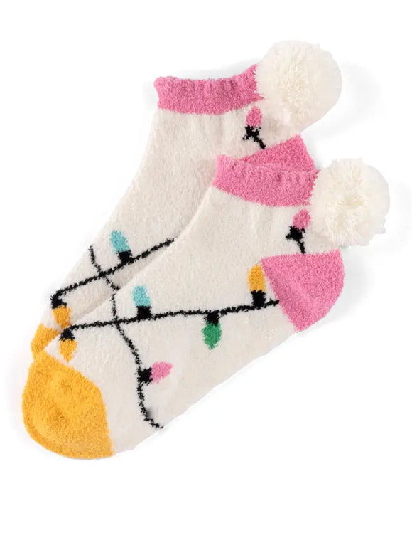 Anya Home Socks- Christmas Lights