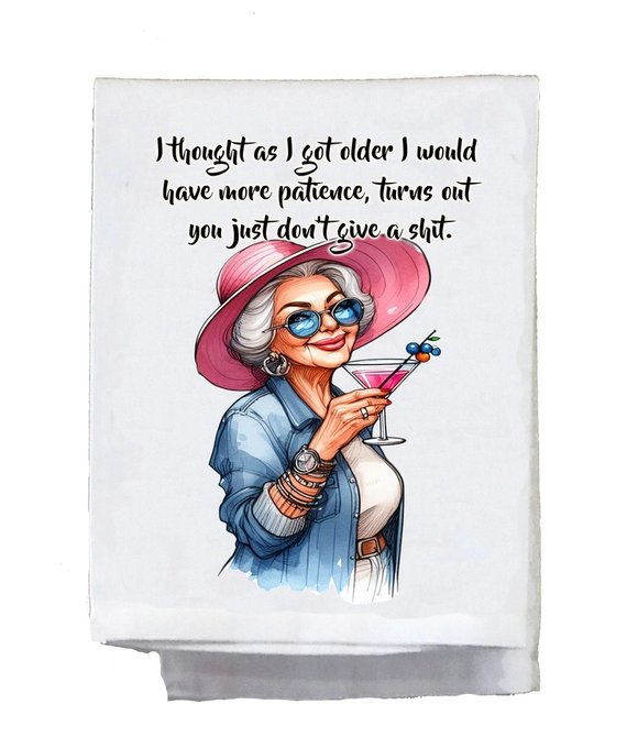As I got older- Tea Towel