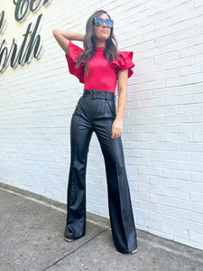 Game On Bodysuit in Red