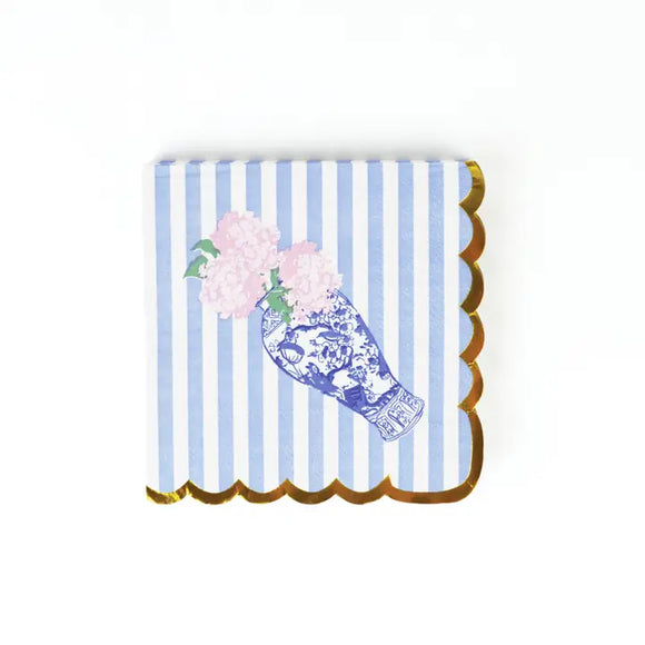 Ginger Jar Floral Paper Napkins