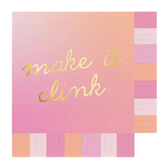 Fringe Napkin- Make it Clink