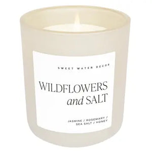 Wildflower & Salt Candle