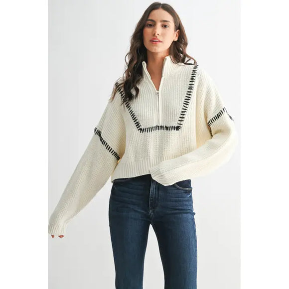 Perfectly stitched sweater