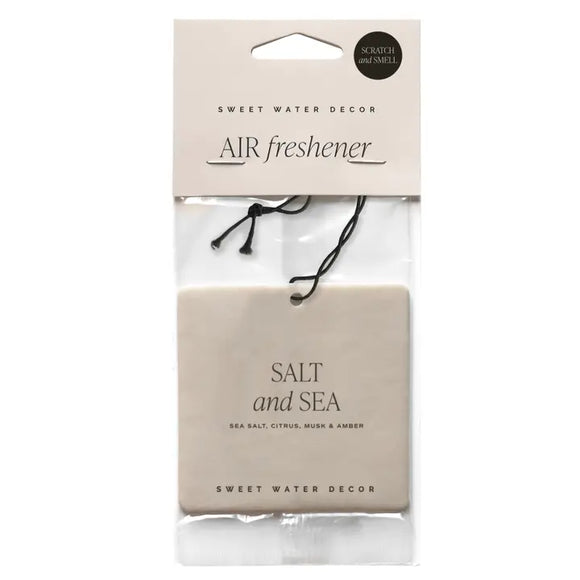 Salt & Sea Hanging Air Freshener