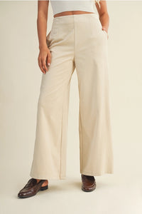 Vanilla Suede Pants