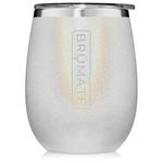 Brumate UNCORK'D XL Wine Tumbler- Glitter White